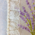 Caderno Artesanal Bordado - Buquê de Lavandas! - Papelaria Lady Gouldian