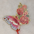 Marca-página - Butterfly and Flowers - comprar online