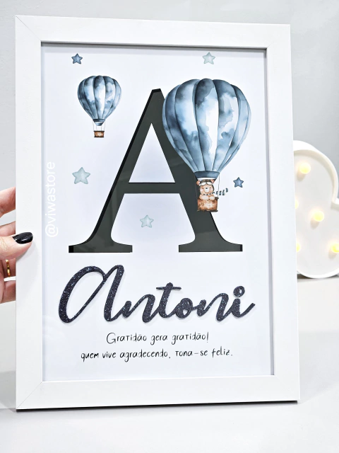 QUADRO INICIAL DO NOME + NOME ( URSINHO BALOEIRO )