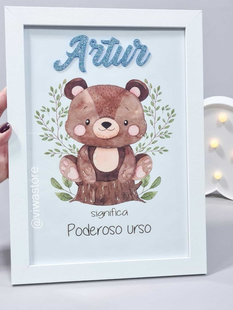 QUADRO NOME + SIGNIFICADO (ANIMAIS DO BOSQUE )