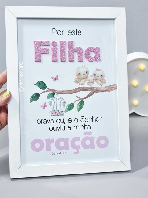 QUADRO VERSÍCULOS ( JARDIM DE PASSSARINHOS )