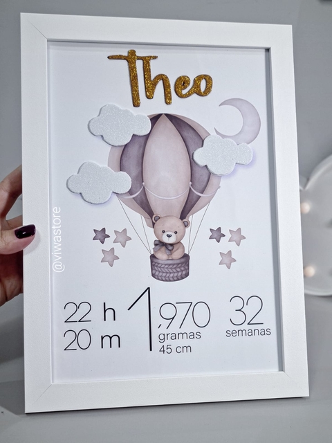 QUADRO MEU NASCIMENTO (URSINHO BALOEIRO)