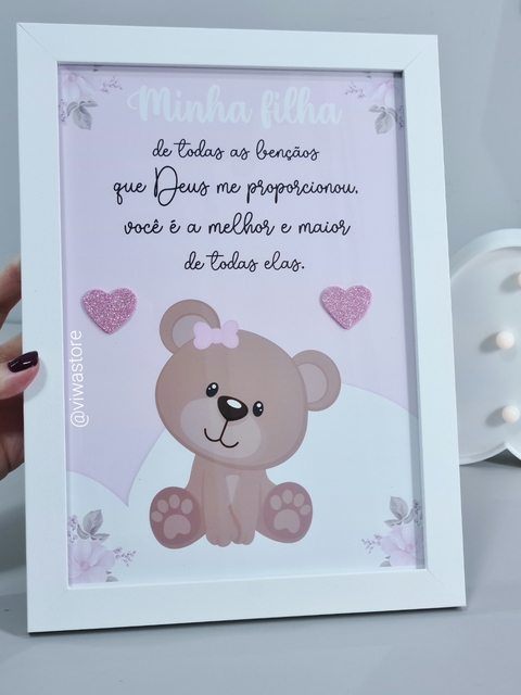 QUADRO FRASE (TEMA URSINHA)