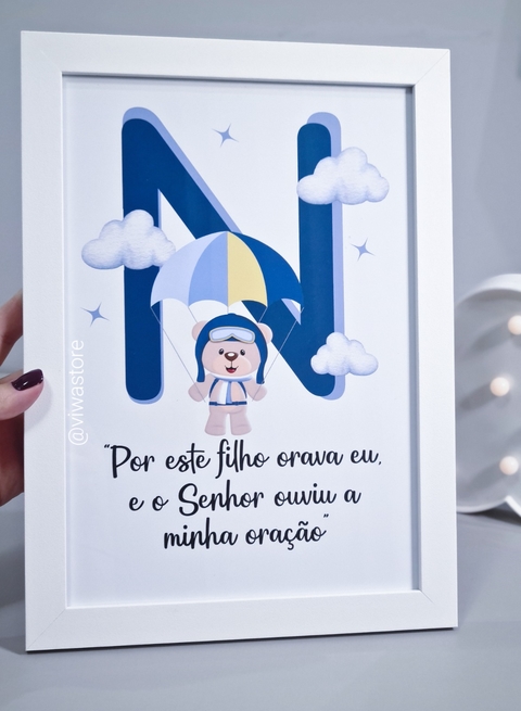 QUADRO INICIAL DO NOME +VERSÍCULO (URSINHO AVIADOR)