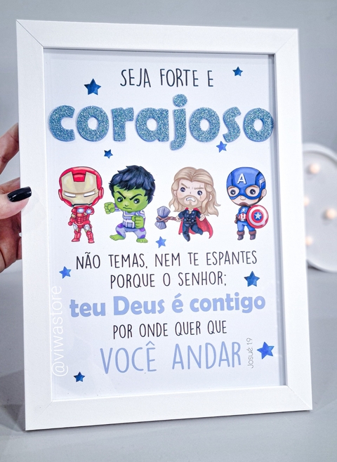 QUADRO VERSÍCULO (SUPER HERÓIS)