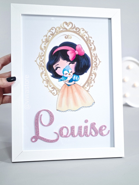 QUADRO NOME (BRANCA DE NEVE)