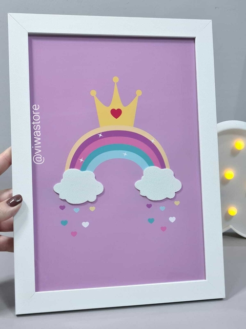 QUADRO ARCO - ÍRIS (COROADO)
