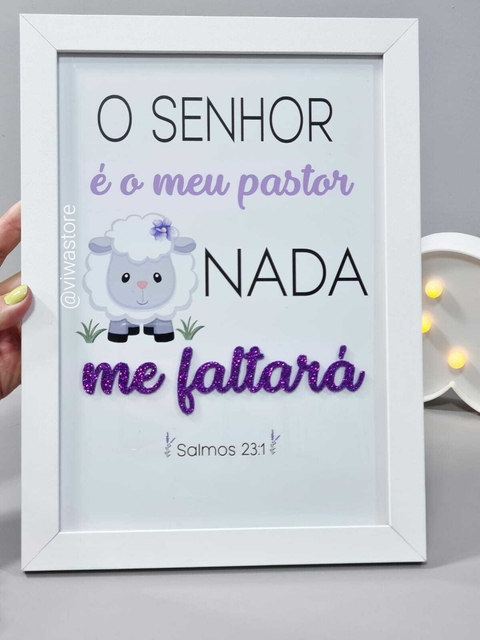 QUADRO VERSÍCULO ( OVELHINHA )