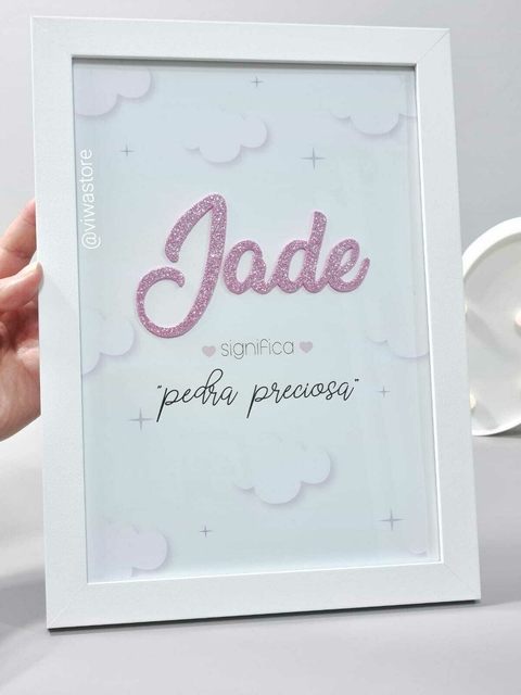 QUADRO NOME + SIGNIFICADO ( NUVENS )