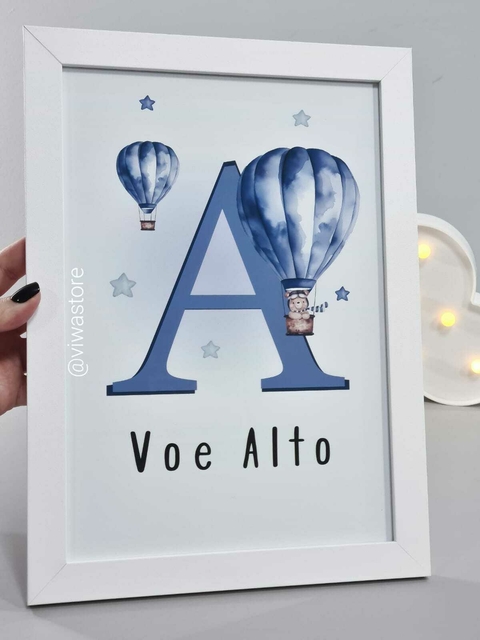 QUADRO INICIAL DO NOME ( URSINHO NO BALÃO )