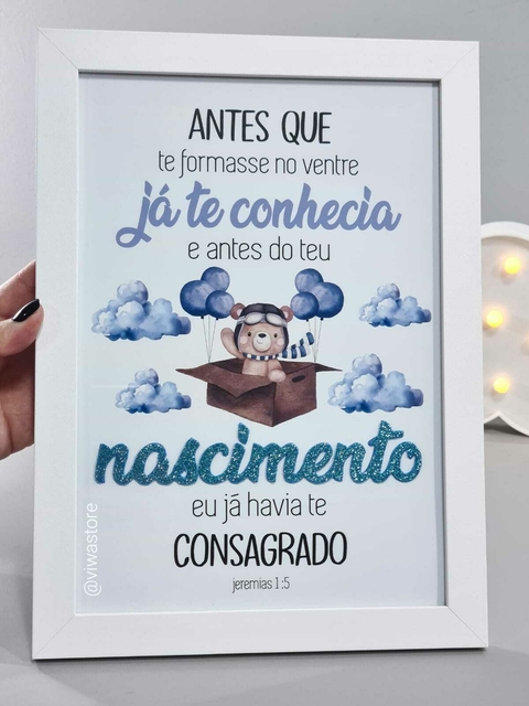 QUADRO VERSÍCULO ( URSINHO AVIADOR )