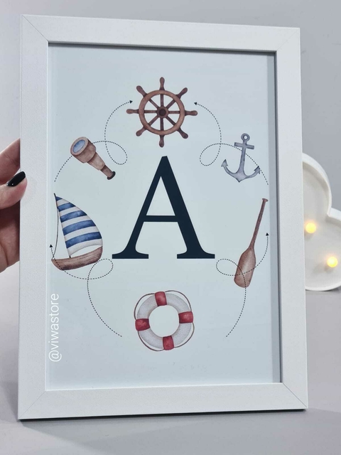 QUADRO INICIAL DO NOME ( MARINHEIRO )