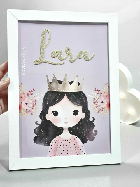 QUADRO NOME ( PRINCESA )