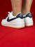 NIKE AIR FORCE 1 BRANCO AZUL ESCURO NACIONAL S na internet