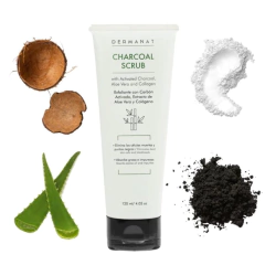 Charcoal Scrub – Exfoliante Con Carbón Activado - comprar online