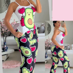 Pantalón y Blusa Básica Tiras - tienda online