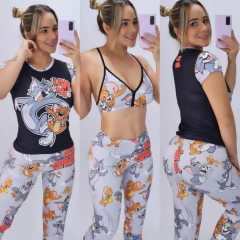 Set x 3 Manga Corta y Top