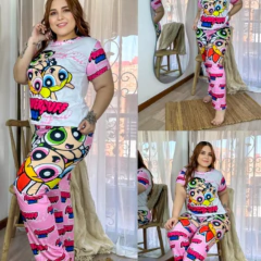 Pantalon y Blusa Manga Corta (Plus Size) - comprar online