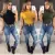Blusa Blusinha Canelada Gola Alta com manga - loja online