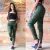 Calça Feminina Jogger Bengaline Cargo Militar Army Bomber - comprar online