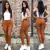 Calça Feminina Jogger Bengaline Cargo Militar Army Bomber - comprar online