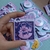 button ABISMO (holográfico) - gato soturna arte