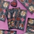 cartela de adesivos ROCKY HORROR PICTURE SHOW - gato soturna - comprar online