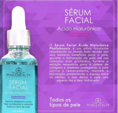 sérum acido hialurônico phallebeauty 30ml - comprar online