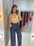 Calça pantalona jeans na internet