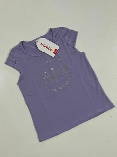 Remera media manga con voladitos - comprar online
