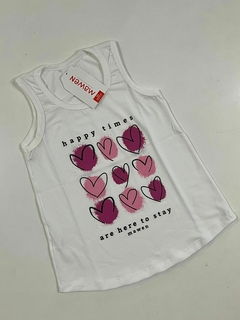 Musculosa Corazones - Creciendo Felices
