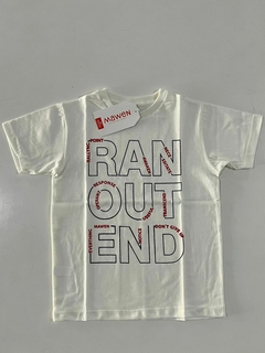 Remera ran out - comprar online