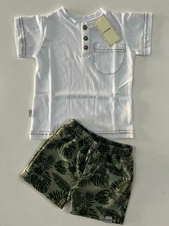 Conjunto short rustico + short - Creciendo Felices