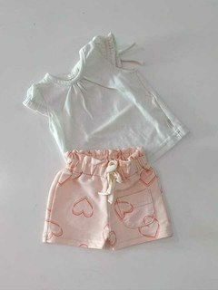 Conjunto short + remera