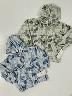 Campera rustica hojas