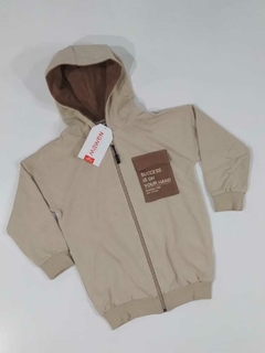 CAMPERA CON CAPUCHA RUSTICA - comprar online