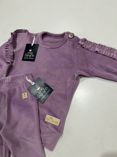 CONJUNTO DE PLUSH CON VOLADITO - comprar online