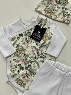 AJUAR FLORES OLIVA - comprar online