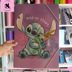 carpeta stitch con elastico n°5 "mooving"
