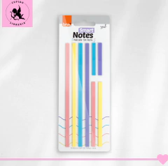 Notas adhesivas pastel resaltador de texto x160 hojas