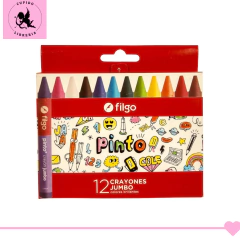 Crayones Filgo Pinto Jumbo X 12