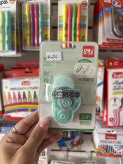 Cinta correctora nube x5mt - deli - comprar online