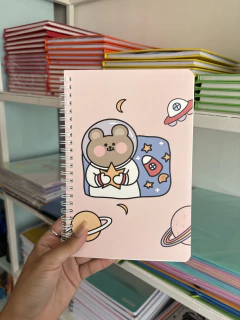 Cuaderno anillado A5 rayado xunidad - comprar online