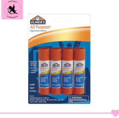 Pegamento en barra elmer`s x4 unidades
