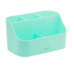 Organizador plastico de escritorio 5 compartimientos - comprar online