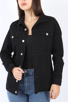 Campera Over | Negro