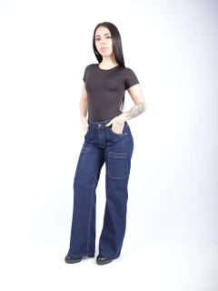 Wide Leg Sophie | Azul Oscuro