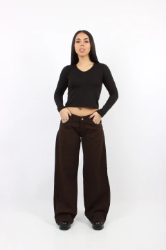 Wide Leg Amira | Chocolate