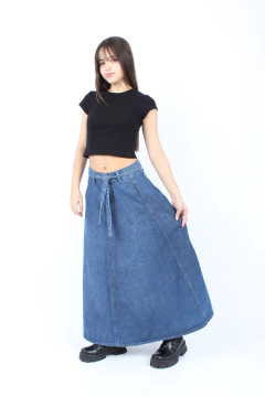 Pollera Aria | Azul - comprar online