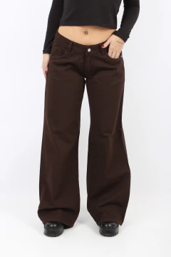 Wide Leg Amira | Chocolate - comprar online